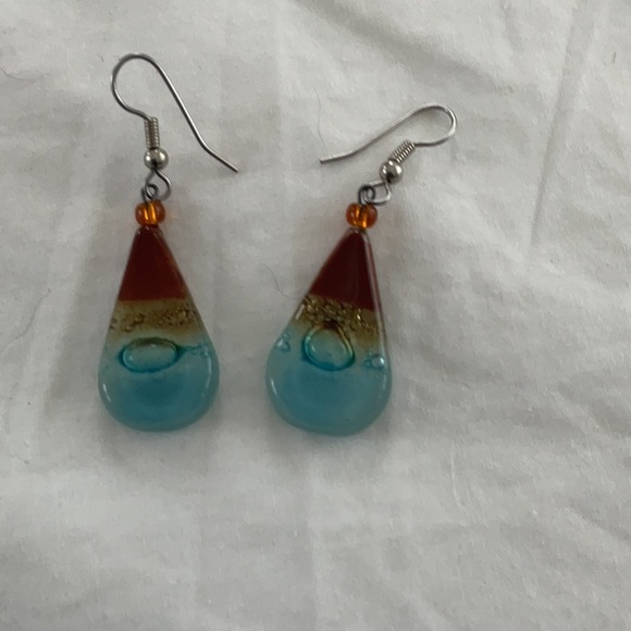 New beautiful drop earrings - Picture 2 of 2